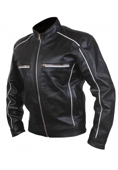 Men's White Piping Jacket